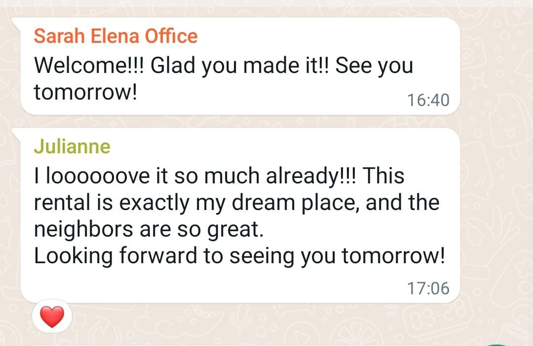 Client testimonial